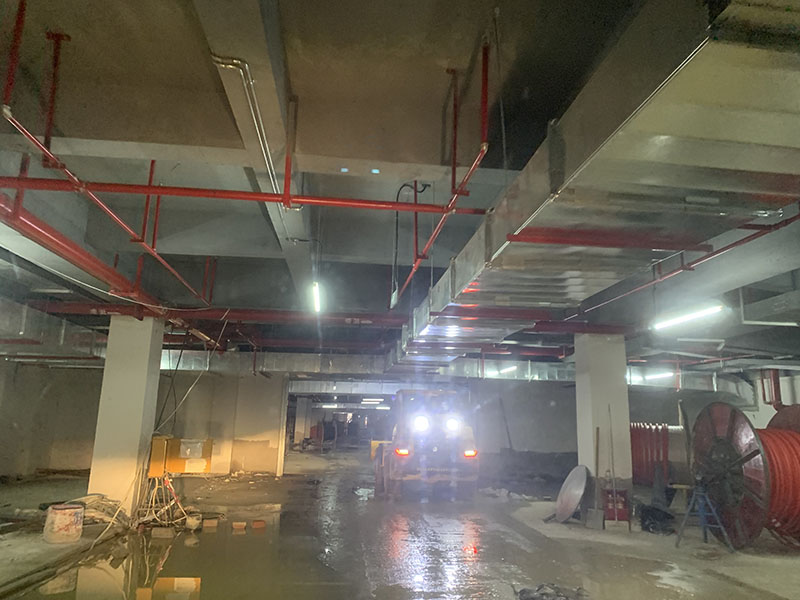 中国铁建 国际城通风工程安装